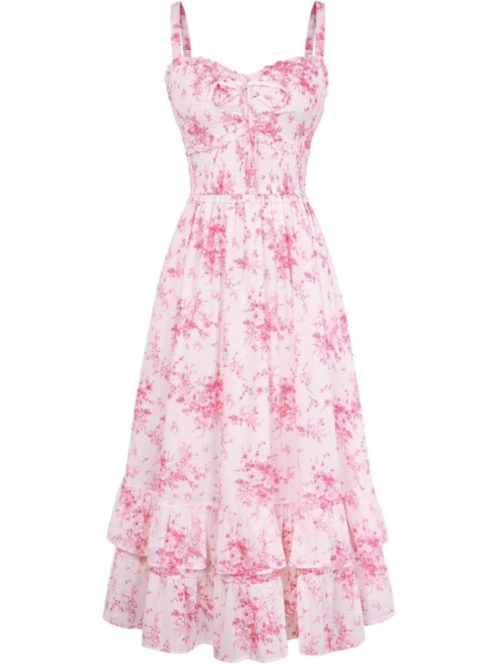 Floral Smocked Sundress with Pockets | Women's Summer Dress | Cute & Comfy
